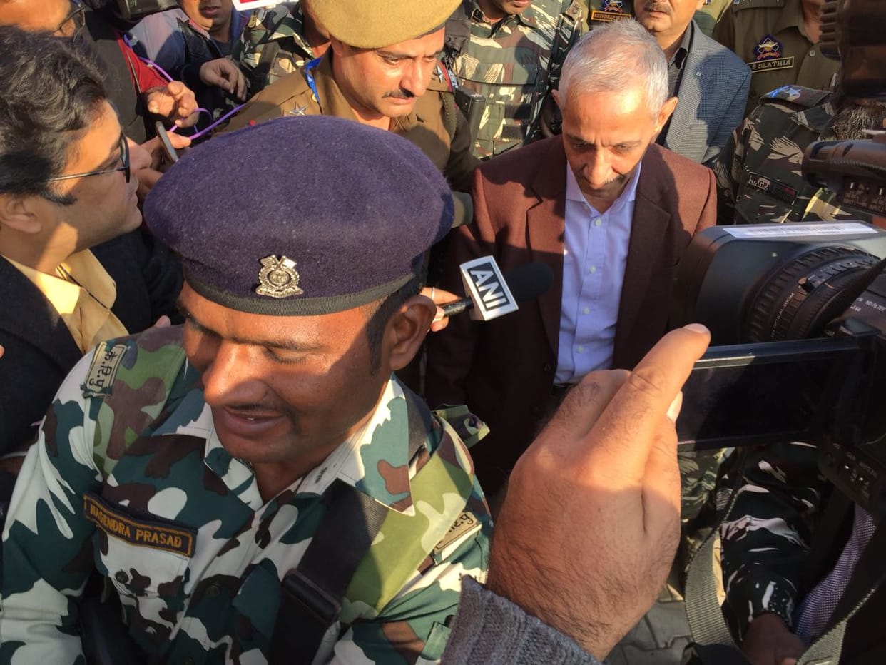 Dineshwar Sharma today arrive in Jammu and Kashmir on his his second visit
