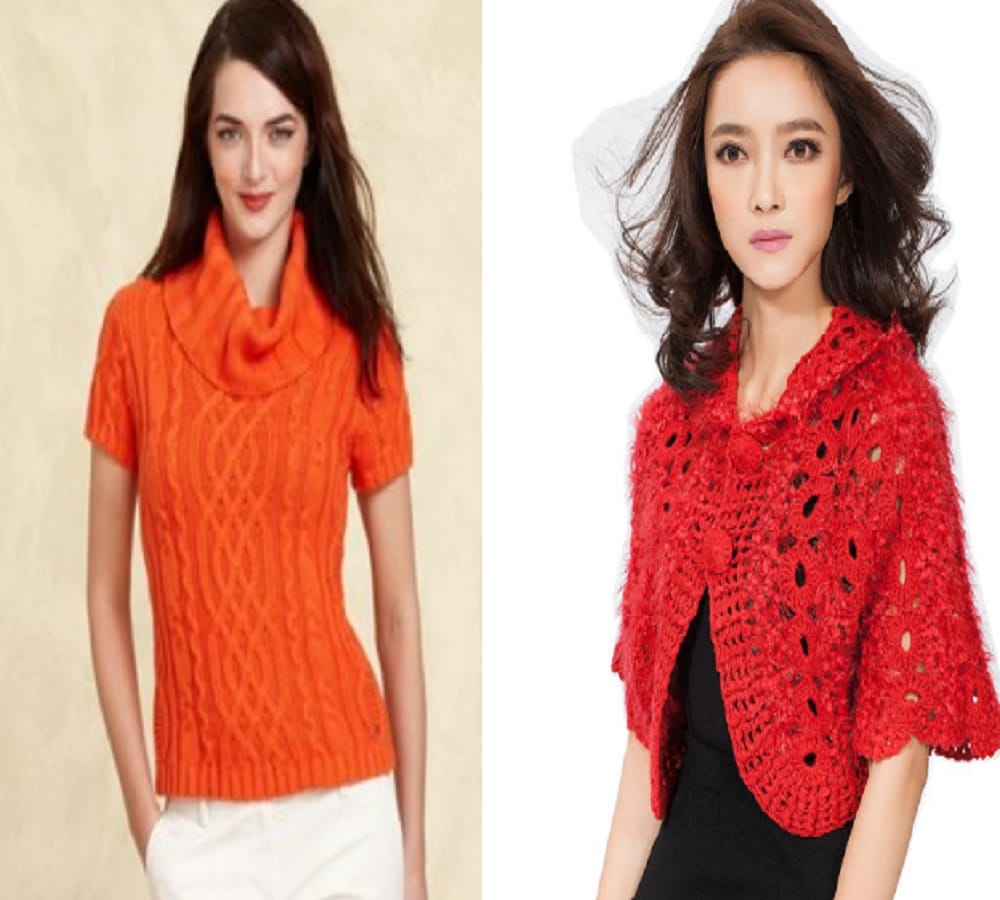 If you want different look in winter than know how to make sleeveless half sweater at home 