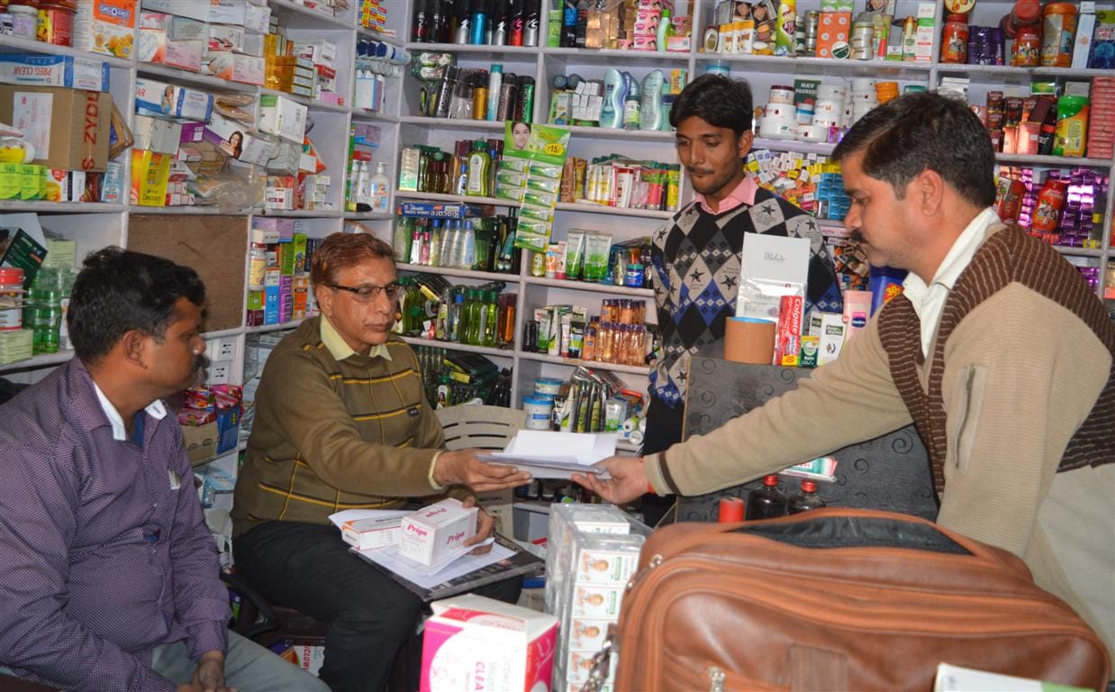  For the samples of six medicines printed on three medical stores