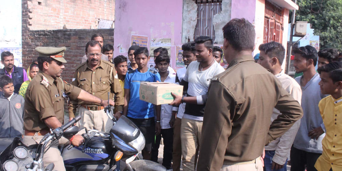 a newborn baby dead dody found near temple