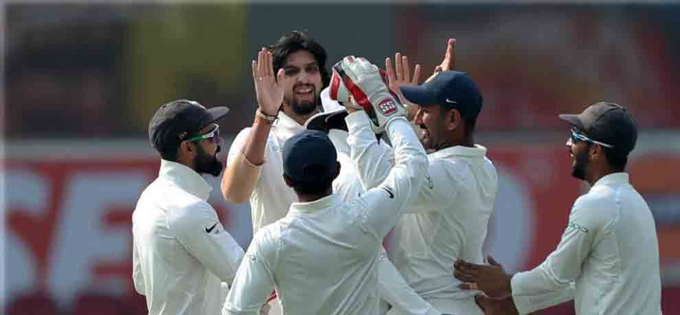 ishant sharma completed his 50 wickets against england in test