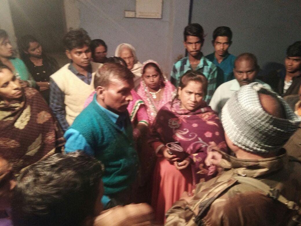 bridegroom's family denied to bring procession in lucknow