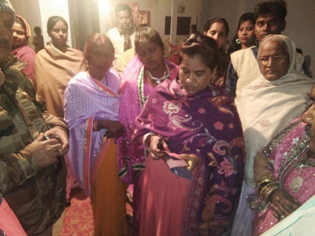 bridegroom's family denied to bring procession in lucknow