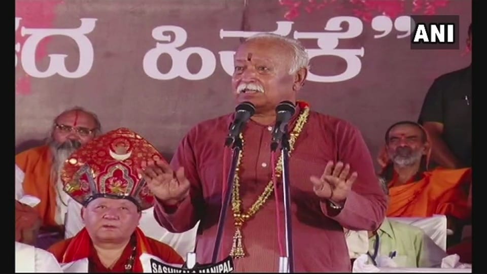 Ayodhya dispute: RSS chief Mohan Bhagwat says Only Ram Mandir at Janmabhoomi site
