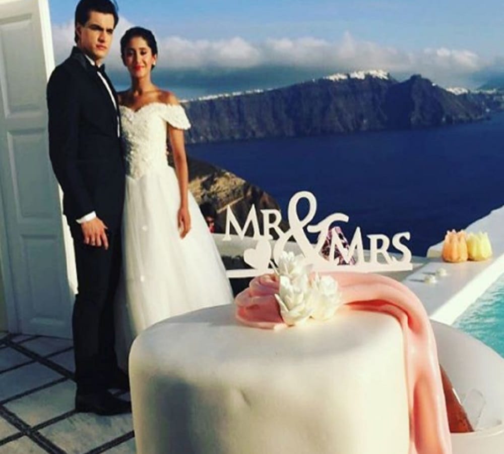 Yeh Rishta Kya Kehlata Hai actors Shivangi and Mohsin shoot dreamy Grecian wedding sequence 