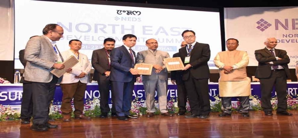 Signed an investment proposal of rs 5000 crores for north east development