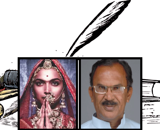 padmavati row:  education minister statement about story of padmini in books