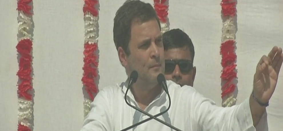  gujarat assembly elecitons rahul gandi says during noteban no one suit boot wearer seen in quese