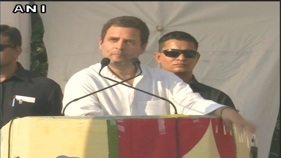 gujarat elections 2017: Rahul Gandhi blamed modi Government for the death of Rohit Vemula