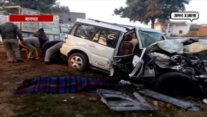terrible accident in Delhi-Saharanpur highway.