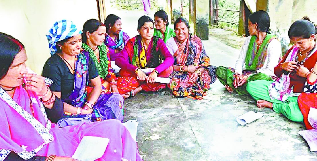 Zooni High School running with the help of a teacher
