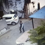 सीसीटीवी फुटेज में चेतन सैनी