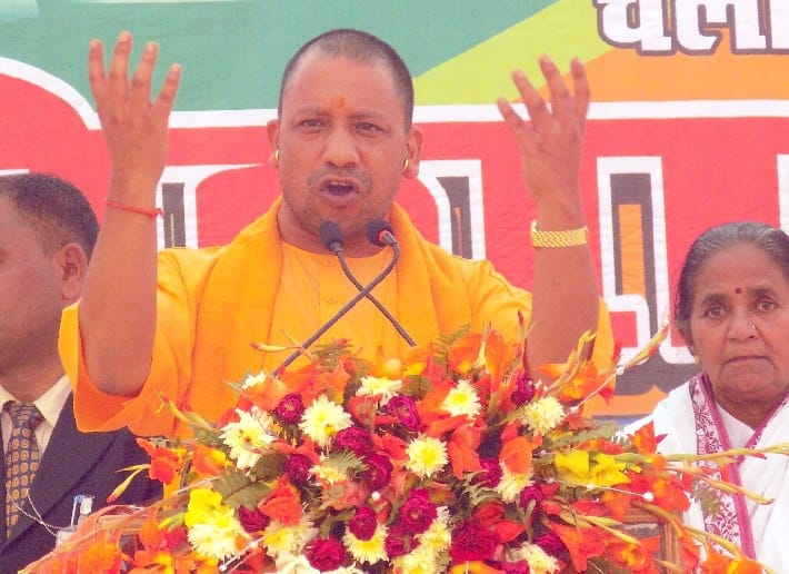 Yogi promises to solve the flood problem and paint the town
