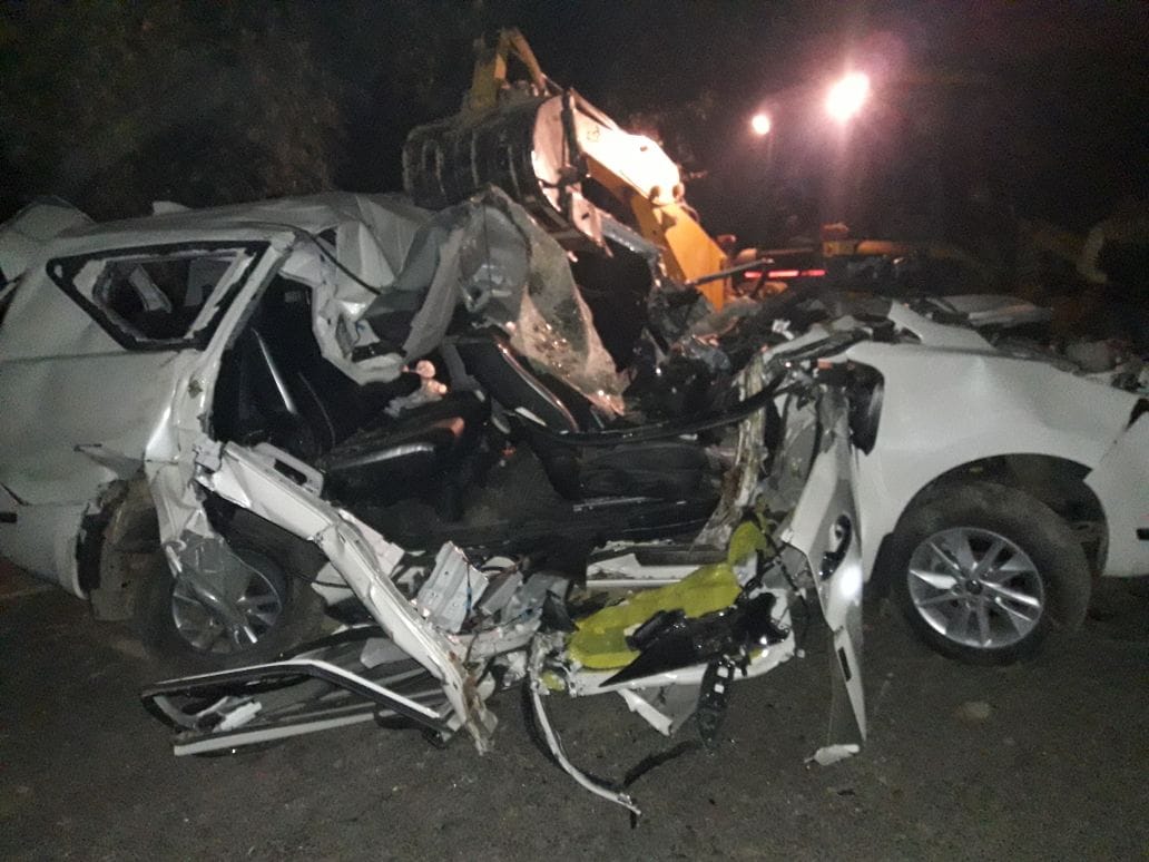 Driver died in acident