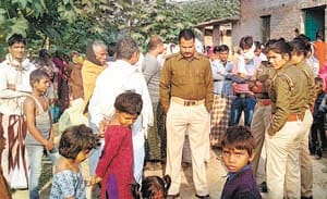 murder of an old man in kaushambi