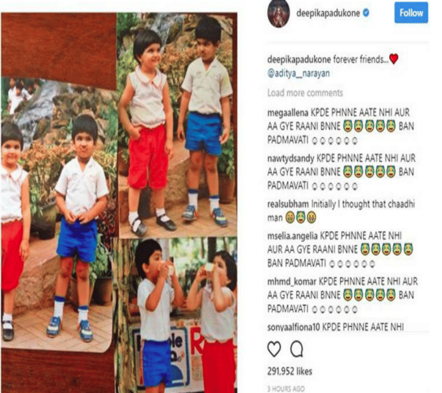 Deepika padukone looked adorable in photos but users trolled on social media