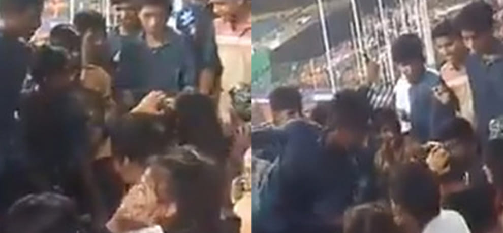 in jawaharlal nehru stadium north east female heckled by chennaiyin supporters
