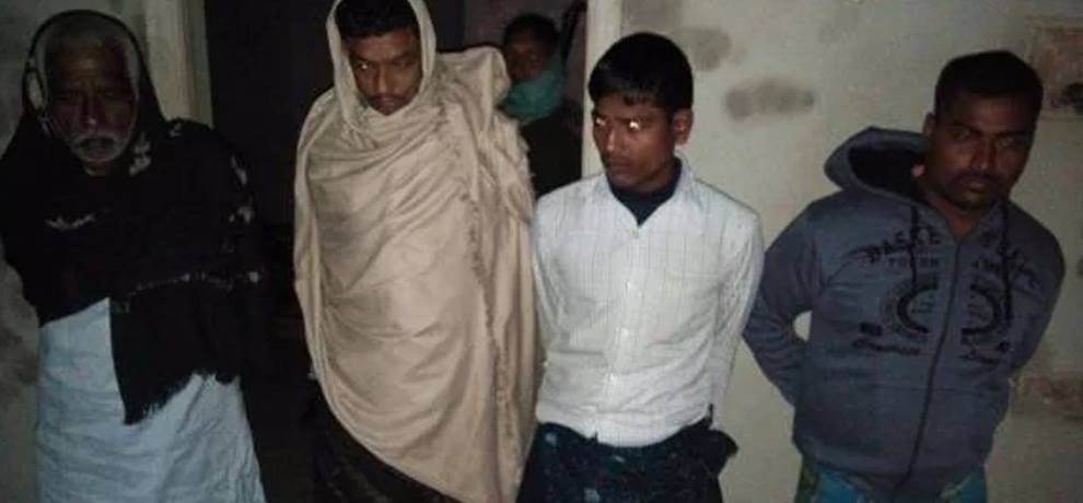 4 arrested including pinku jha for killing four volleyball players in bihar