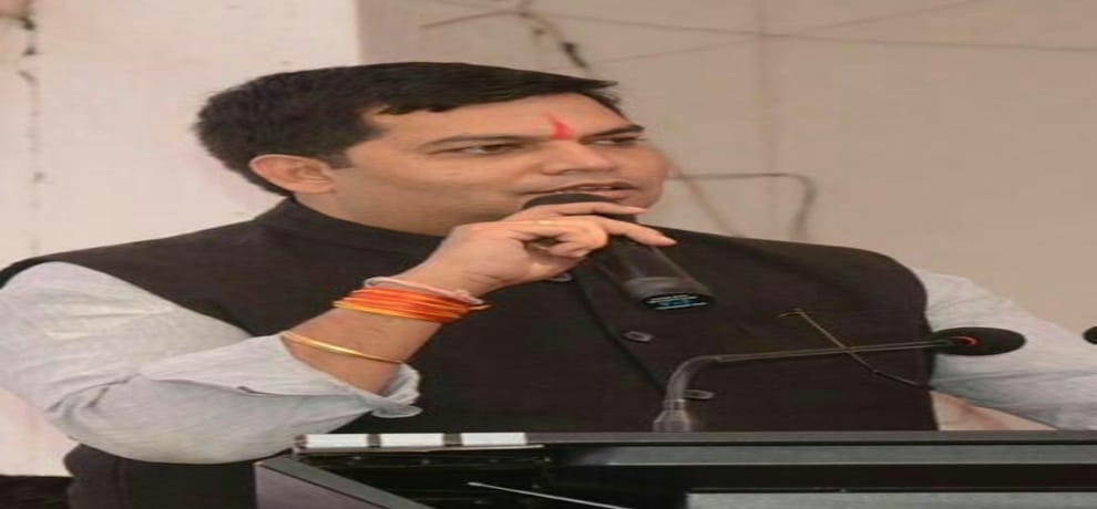 Sagar district BJP President heart attack during an event of CM Shivraj Singh 