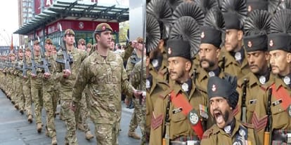 army of india and united kingdom will do combine war exercises in mahajan field of bikaner rajasthan