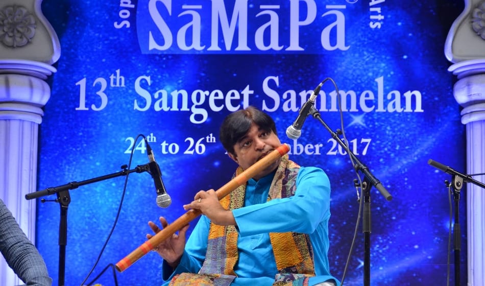 thirteenth samapa sangeet sammelan starts in delhi kamani auditorium