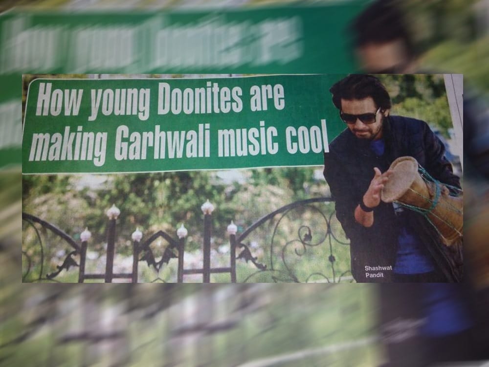 Uttarakhand rockstar singer Shashwat J Pandit 