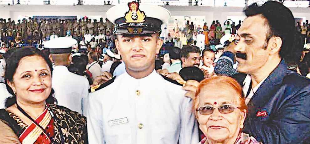 Himachal Hamirpur swapnil selected sub lieutenant in indian navy