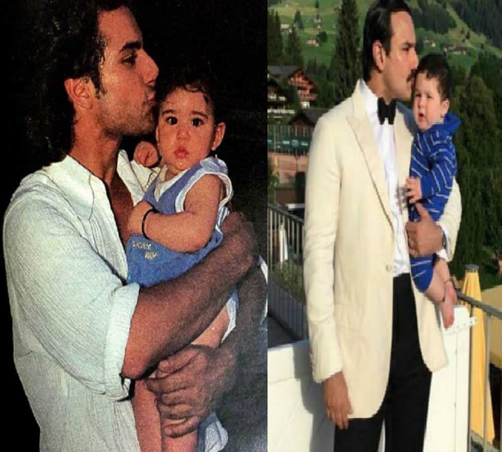 Baby Taimur look a like sister Sara in childhood picture with Saif