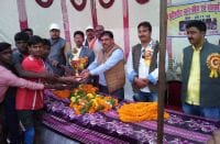 प्रतियोगिता में सफल प्रतिभागियों को किया सम्मानित