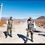 one more heavy road is creating to reach Chinese border