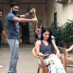 Sunny Leone viral video on snake prank by her crew member 