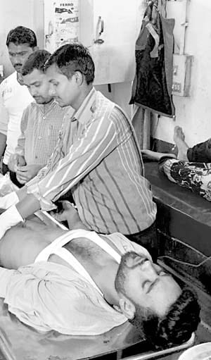 Youth shot at Bhamhroli, serious condition