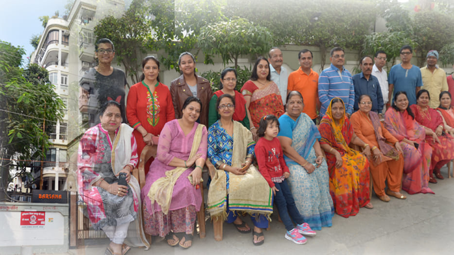apartment life of barsana kanpur