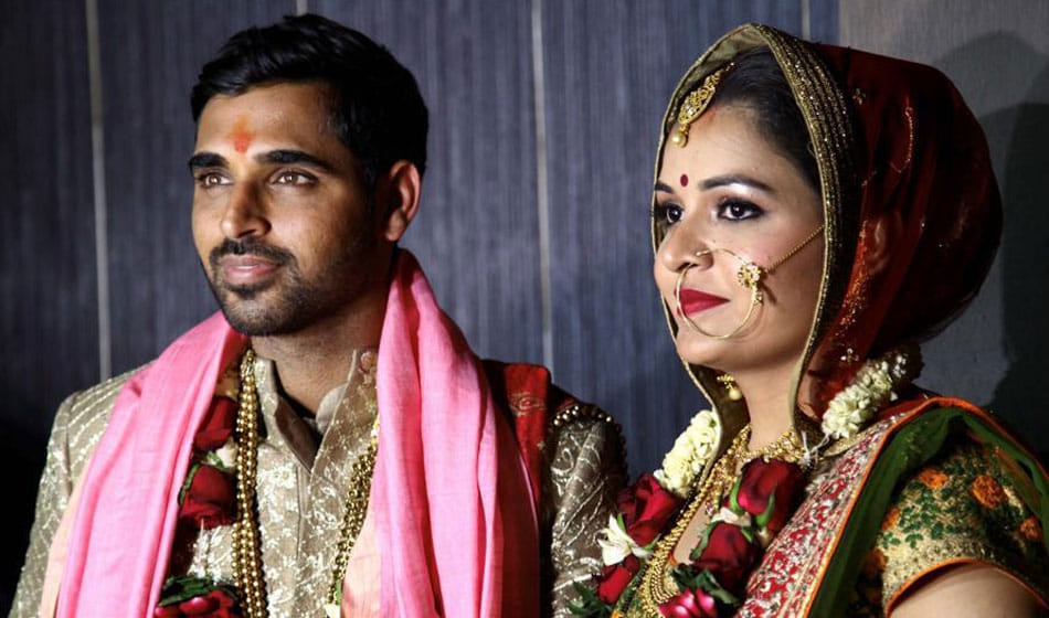 indian cricketer bhuvneshwar kumar after wedding reception party will be without bride and groom