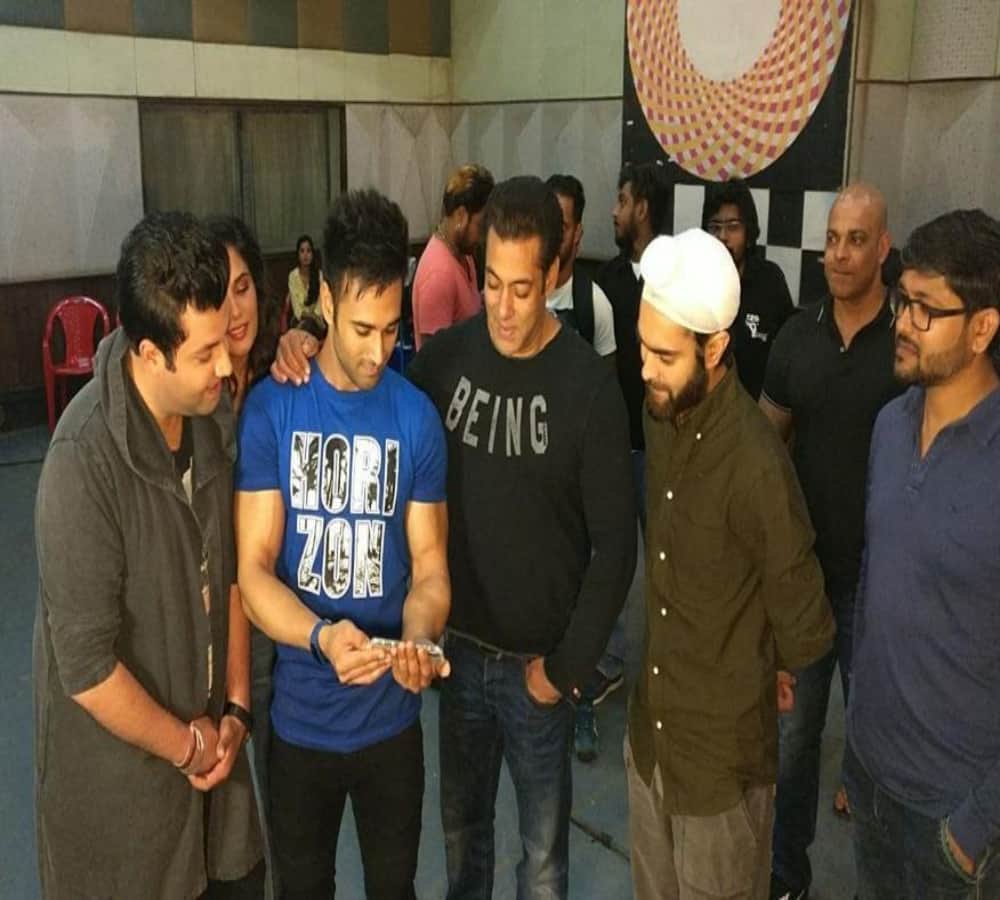 salman khan visited during fukrey returns pramotion