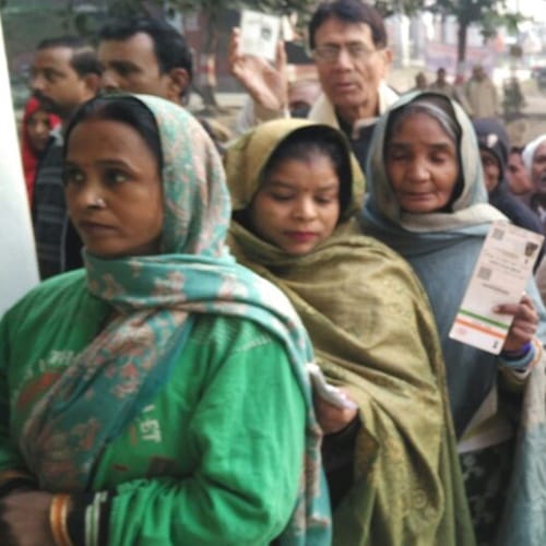 up local body election 2017 Voting for second phase rajnath singh keshav prasad maurya