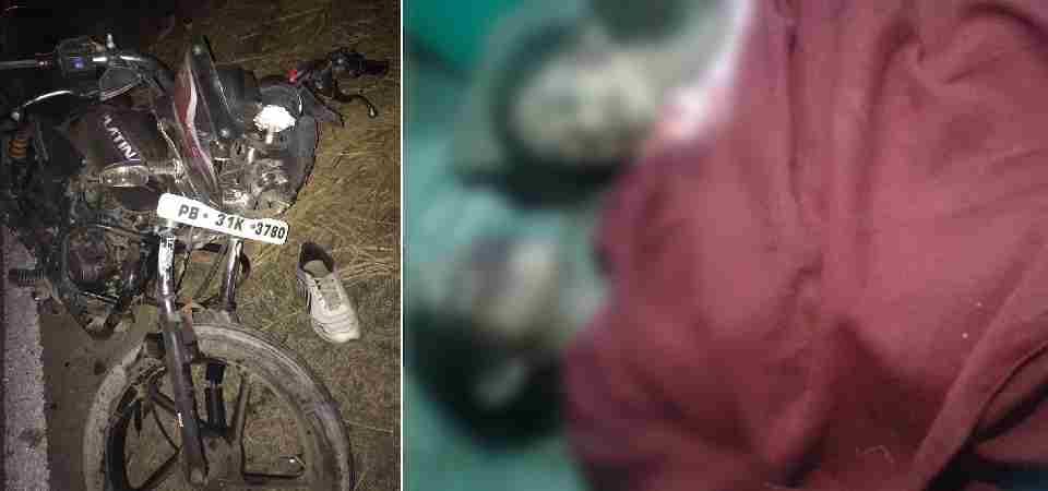 mansa family finished in road accident, four people killed