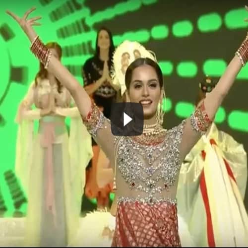 Internet is buzzing with dance steps of Miss world 2017 Manushi Chhillar
