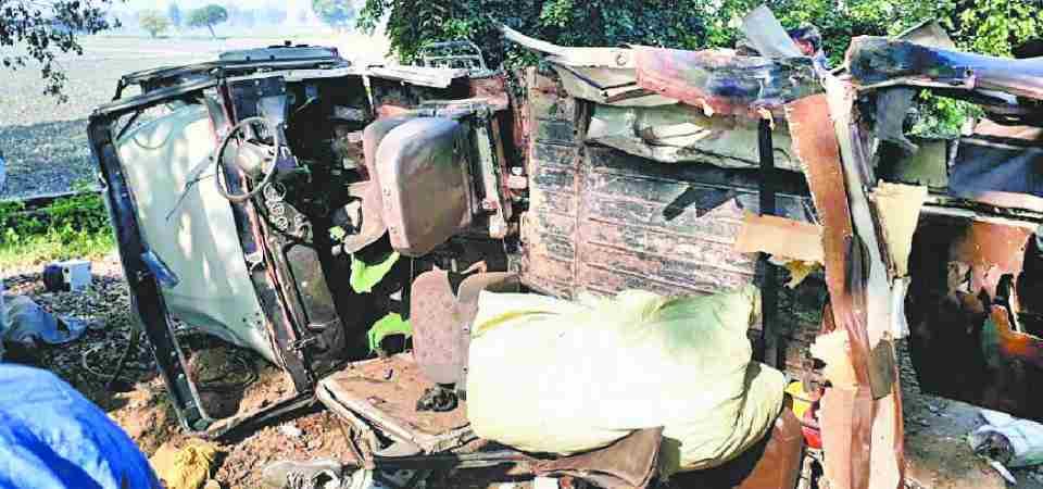 moga accident, five people killed