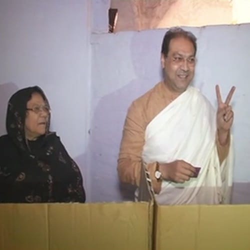 up local body election 2017 Voting for second phase rajnath singh keshav prasad maurya