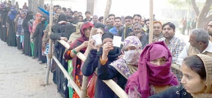 About 51.26 percent voting in Ghaziabad between clashes in Municipal election