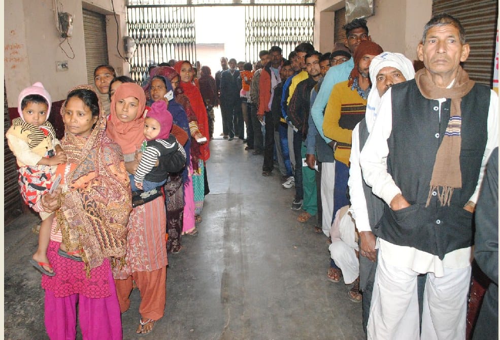 पुनर्मतदान में झमाझम बरसे वोट
