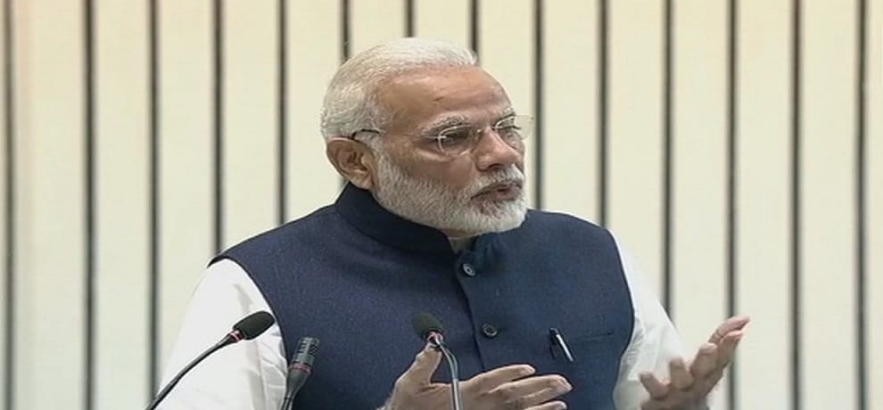 Pm modi said Constitution has taught us to walk like parents