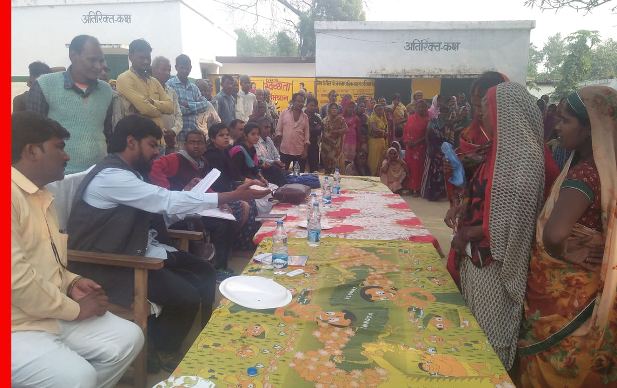 sdm held caupal in kothili