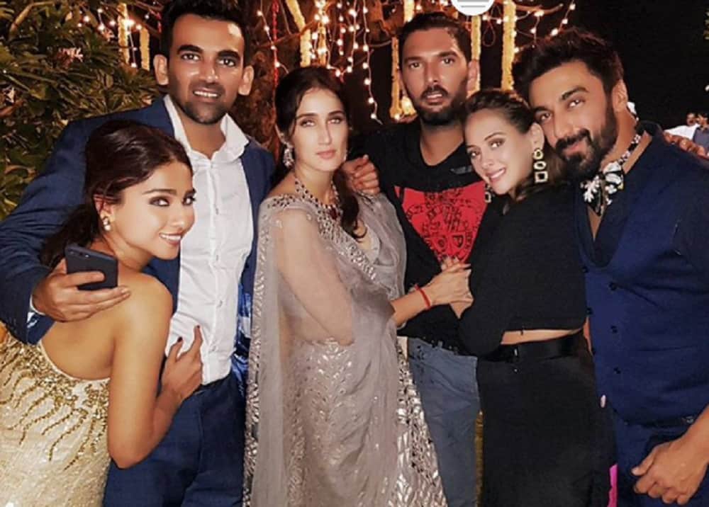 Zaheer Khan And Sagarika Ghatge Host Another Party Post Marriage