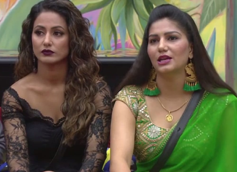 sapna chaudhary talks about bigg boss 11 contestant hina khan