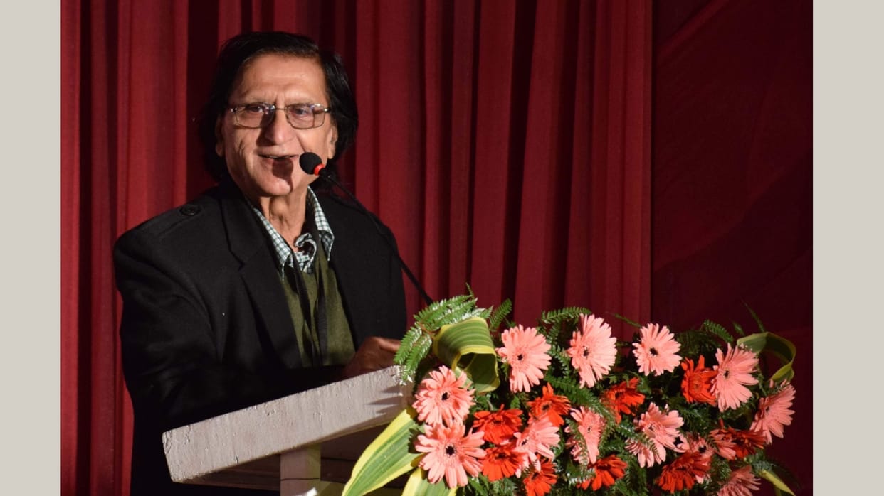 lit fest in chandiagrh lake club, wasim brailvi visited