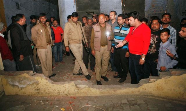 During the polling, stone pelting, ruckus in Pathanan