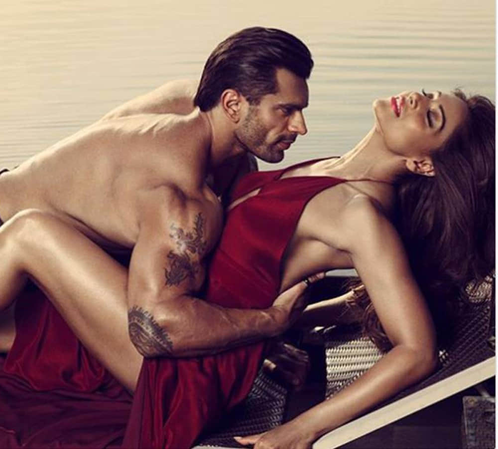 salman khan chopped the karan singh grover and bipasha basu condom ad from bigg boss 11