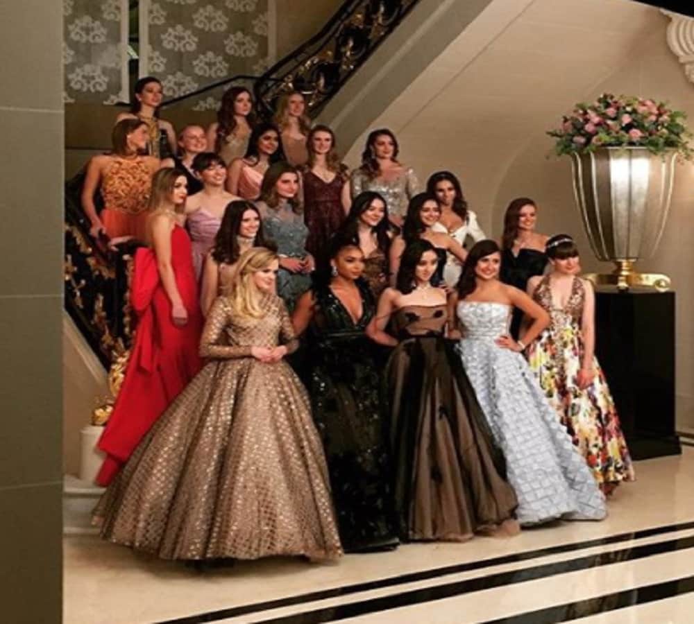 Chunky Panday Daughter Ananya At 25th Annual Bal des Debutantes In Paris